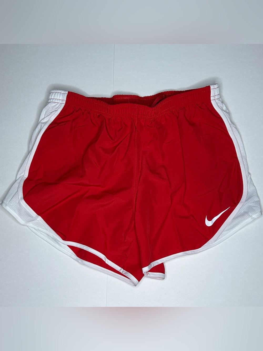 NWT Nike Girls Large Dri-FIT Tempo Running Shorts Red